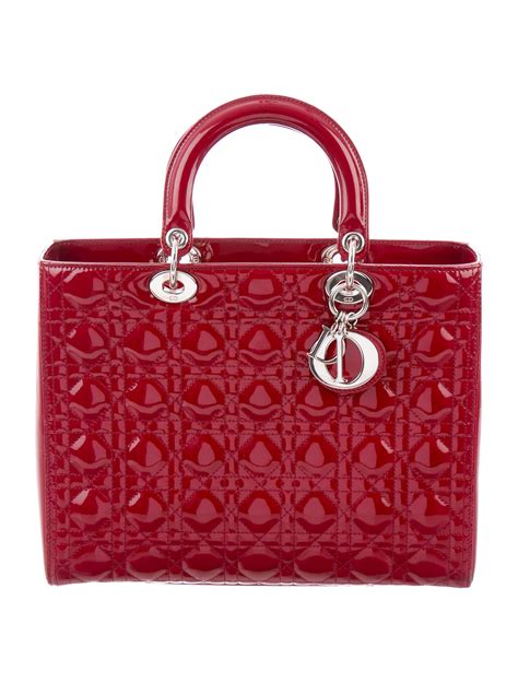 red christian dior bags.